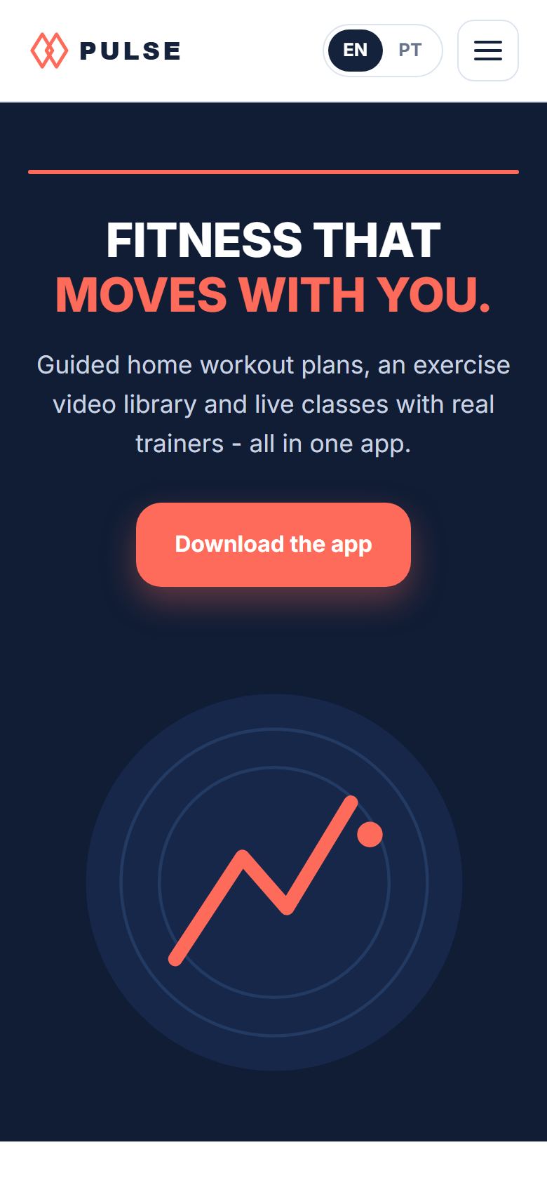 PULSE Fitness mobile